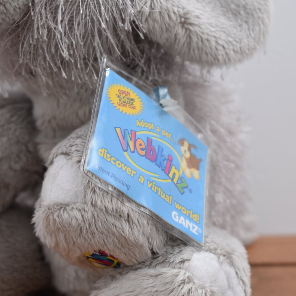 Elephant HM007 Plush Stuffed Animal Retired Unused Code Webkinz Ganz Stuffed Toy - Picture 3 of 7